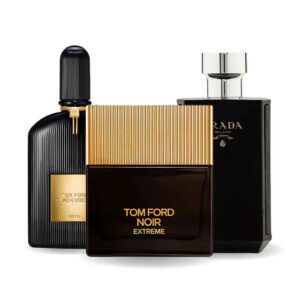 3 perfumes - Tom Ford Black Orchid, Tom Ford Noir Extrême e Prada L'Homme Intense ((KAUFE 1 BEKOMME 3))