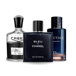 3 Parfüms – Creed Aventus, Chanel Bleu de Chanel & Dior Sauvage (KAUFE 1 BEKOMME 3)